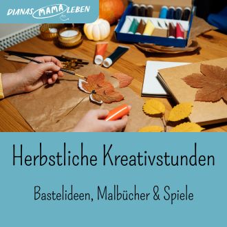 Herbstliche Kreativstunden - Bastelideen Malbücher und Spiele